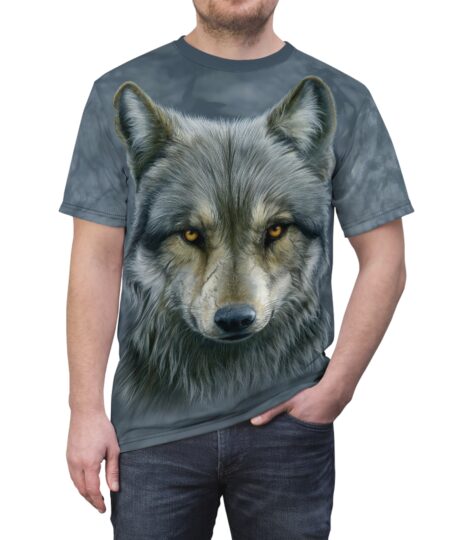Wolf Graphic Unisex Tee, Nature Lover Shirt, Wild Animal Apparel