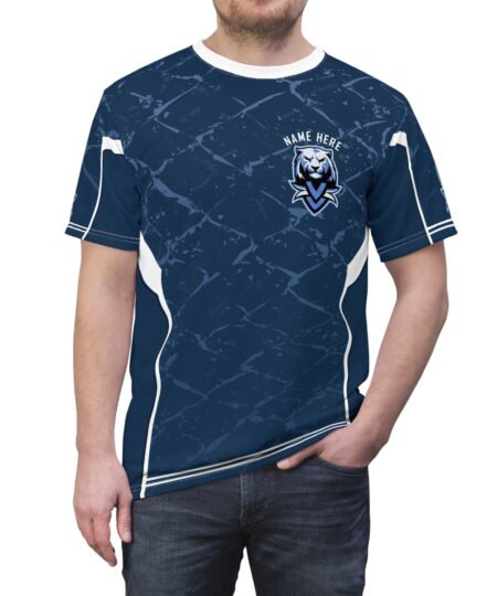 Customizable Unisex Sports Tee, Personalized Graphic Tee, Gift for Sports Lovers, Unique Team Apparel