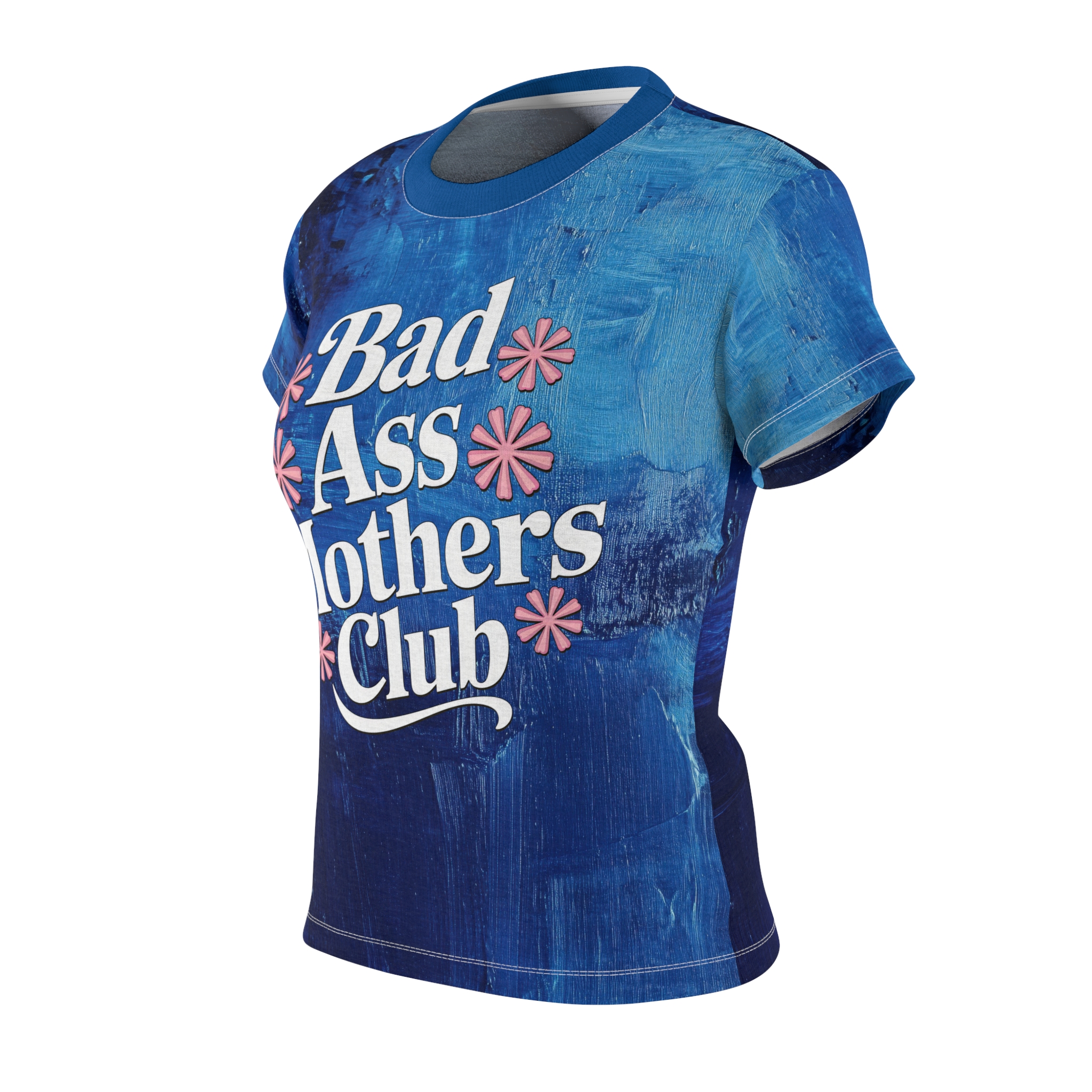 Bad Ass Mothers Club Tee - Empowering Women's All Over Print Shirt