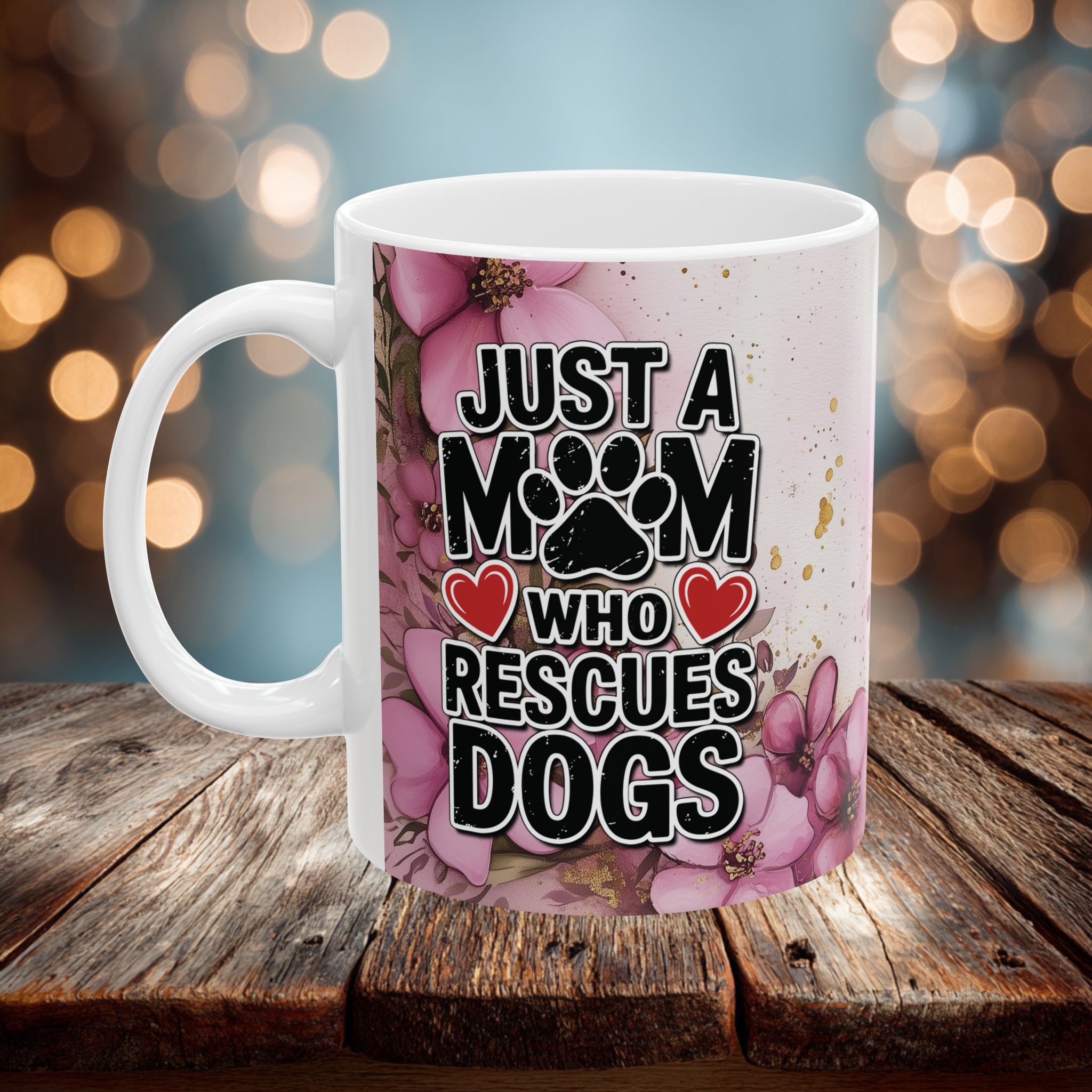 White Funny Ceramic Mug for Dog Lovers - Perfect Gift for Dog Moms, Birthday, Mother's Day, Pet Lovers, Cute Coffee Mug - Image 2