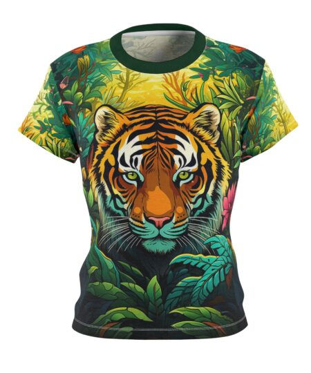 Colorful Tiger In A Jungle Women's  Tee