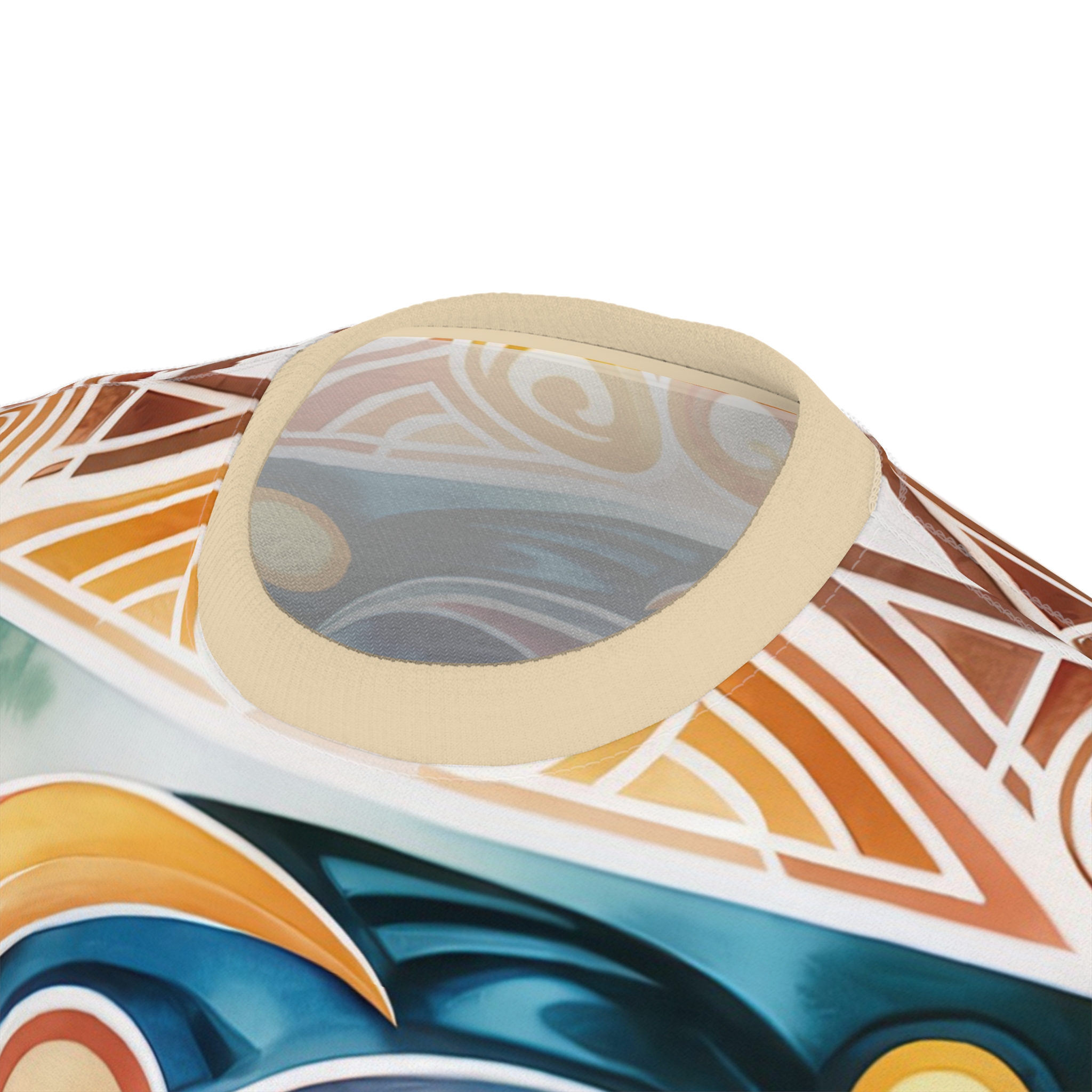 Vibrant Vibrant Unisex All Over Print Tee - Artistic Pattern, Graphic T-Shirt, Retro Style, Summer Fashion, Casual Wear – eye-catching full print casual top