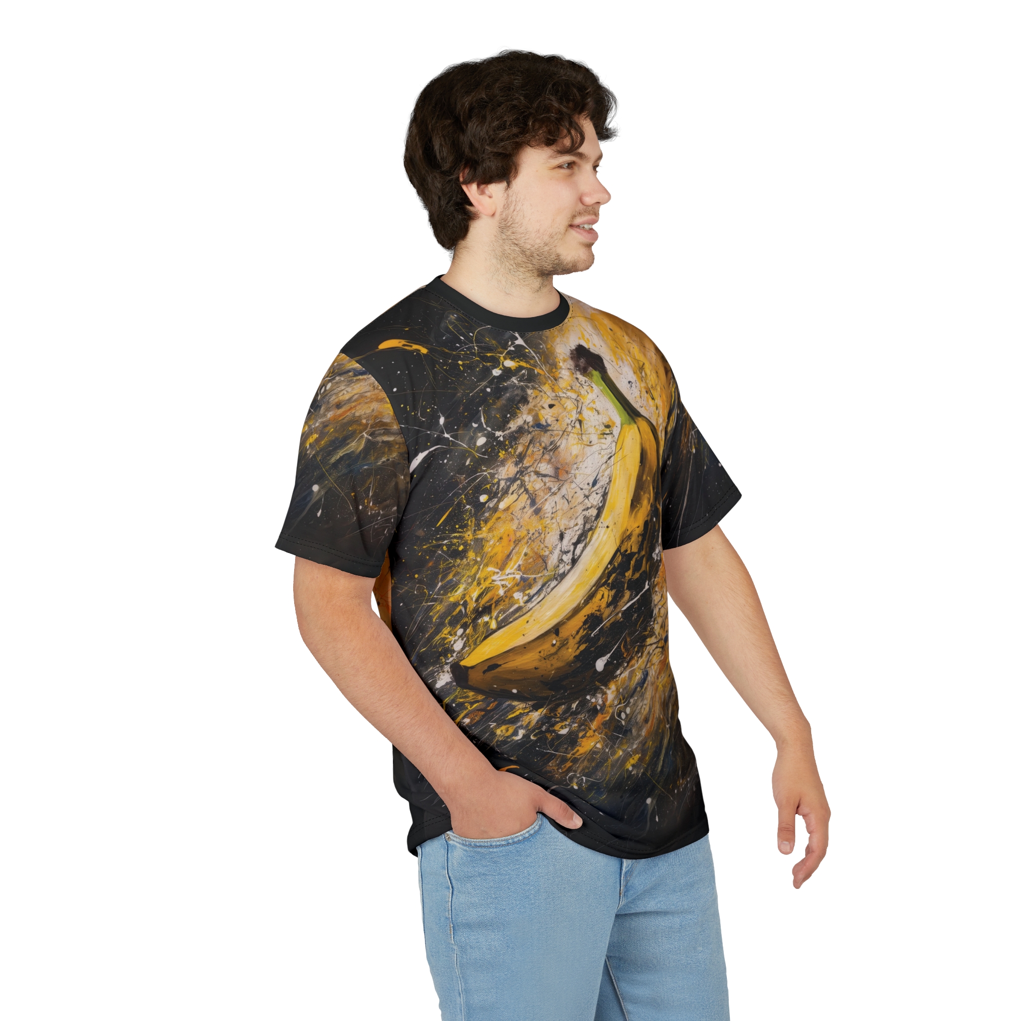 Artistic Banana Unisex Tee - Vibrant Graphic Shirt for Casual Wear - Image 8