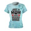 Rescue Dogs Mom Tee - Just a Mom Who Rescues Dogs T-Shirt for Dog Lovers