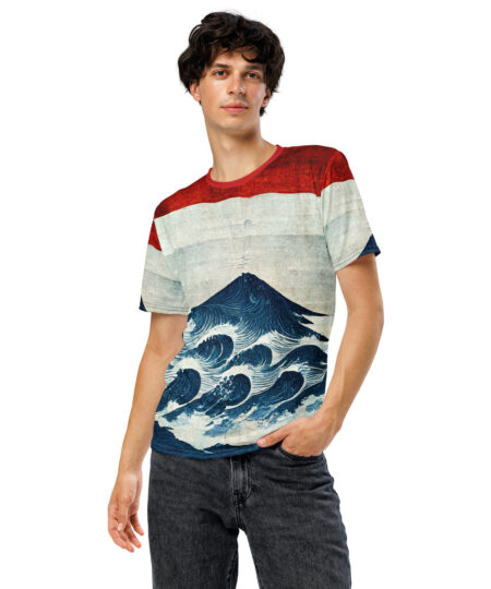 Japanese Wave Variant Uni-Sex Graphic T-Shirt