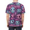 Purple and pink cartoon zombies fill this all-over print t-shirt, featuring stitched details and big, expressive eyes.