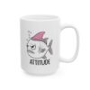 High-quality Cute Fish Attitude Ceramic Mug, Perfect for Aquarium Lovers, Nautical Home Decor, Gag Gift, Fishing Enthusiasts, Coffee Lover's Surprise – dishwasher-safe printed mug