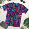 Vibrant graffiti-inspired abstract design on this premium tee. Stand out with bold, artistic style in every wear.