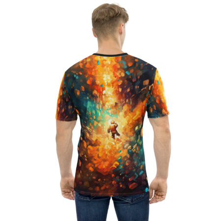 Premium Fire And Ice V3 Lost All Over Print Uni-Sex T-Shirt – soft all-over print unisex tee
