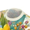 Floral print, all over print, sublimation tee, vintage pattern, wrap around graphic, seamless print, pastel colors, botanical design.