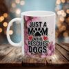 Elegant White Funny Ceramic Mug for Dog Lovers - Perfect Gift for Dog Moms, Birthday, Mother's Day, Pet Lovers, Cute Coffee Mug – stylish everyday drinkware