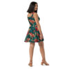 Stylish Koi Fish Skater Dress, All Over Print T-Shirt Dress, Japanese Art Fish Dress, AOP Koi Dress for Women – soft and breezy skater dress