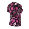Romantic Heart All Over Print Tee for Women - Cute Casual Top for Valentine's Day & Everyday Wear