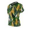 Tropical Banana Leaf Women's Tee — Green & Yellow All-Over Print