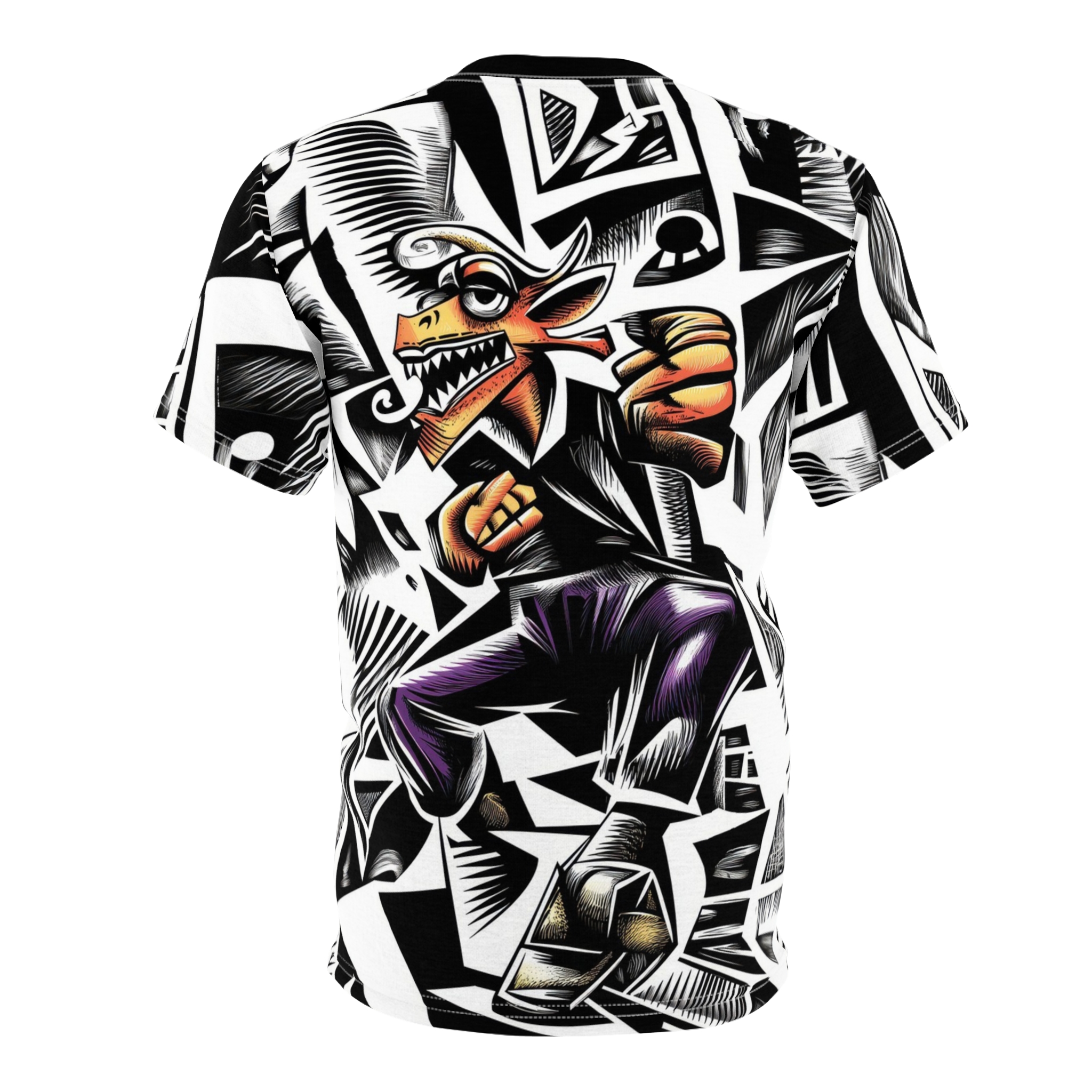 Urban Graffiti Unisex T-Shirt - Bold Street Art Design - Image 10