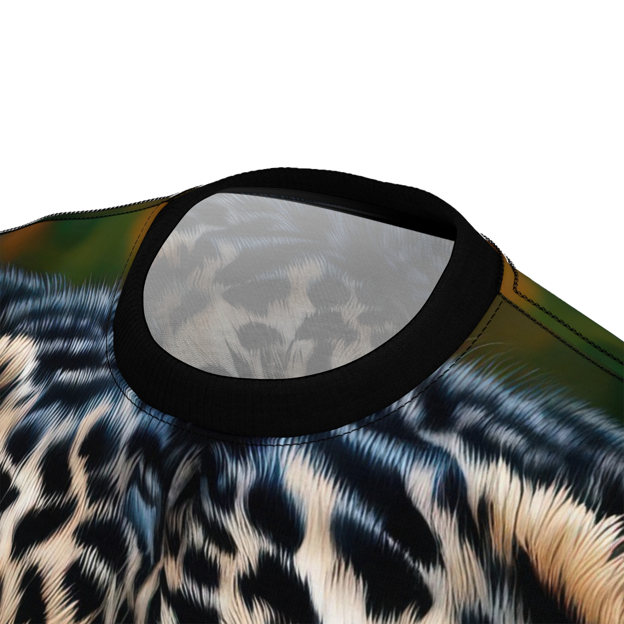 Wildlife Art Unisex All Over Print - Fierce Leopard Design - Image 6