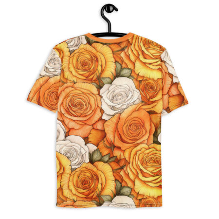 Premium Yellow And Orange Roses Uni-Sex All Over T-Shirt #1 – soft all-over print unisex tee