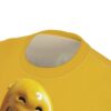 Bright yellow smiley faces cover this all over print t-shirt, with a playful and fun design.