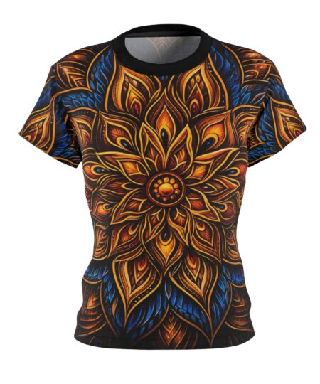 Zen Floral Flower Women's All Over Print T-Shirt
