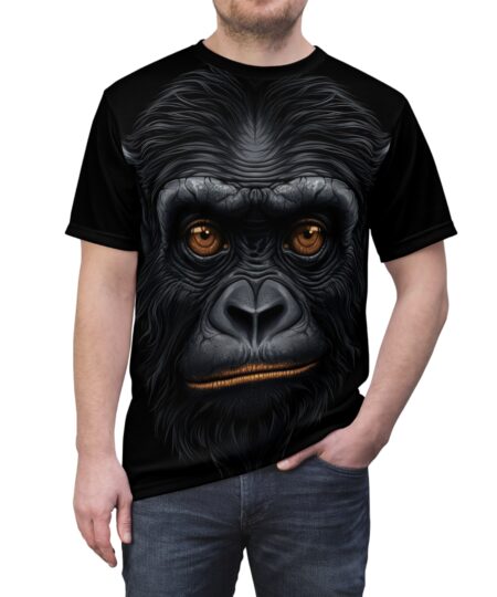 Ape - Chimpanzee All Over Print Uni-Sex T-Shirt #1