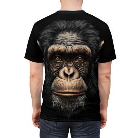 Bold Ape - Chimpanzee All Over Print Uni-Sex T-Shirt #4 – high-quality graphic streetwear t-shirt