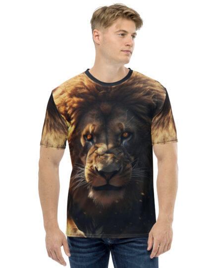 Lion Uni-Sex All Over Print T-Shirt