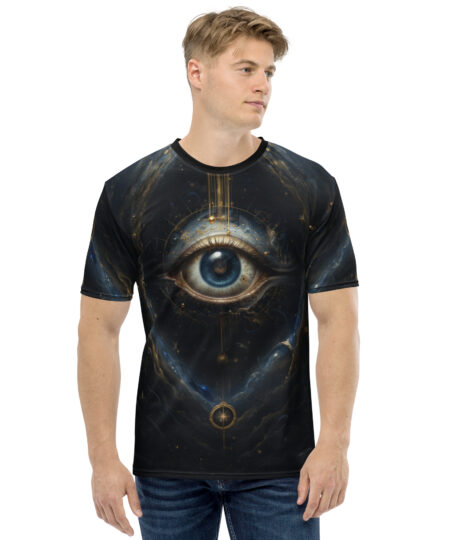 Cosmic Eye All Over Print Uni-Sex T-Shirt