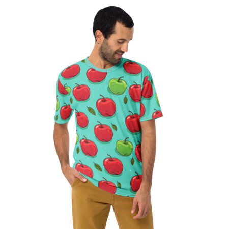Vibrant Apple Summer Uni-Sex T-Shirt #4 – eye-catching full print casual top
