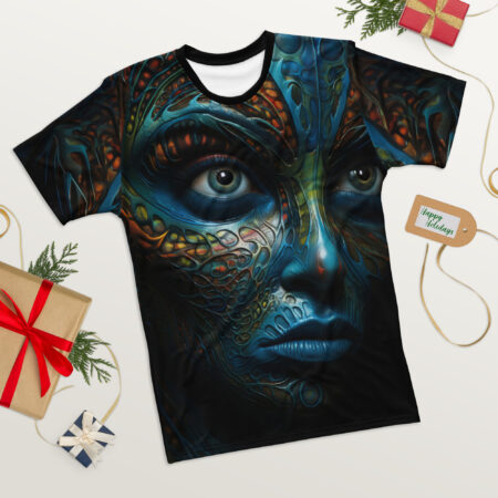 Stylish Colorful Face Uni-Sex T-Shirt – durable everyday unisex apparel