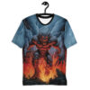 Scary Wolf Style Monster Uni-Sex T-Shirt - Toastedstyles.com All Over Print T-Shirts