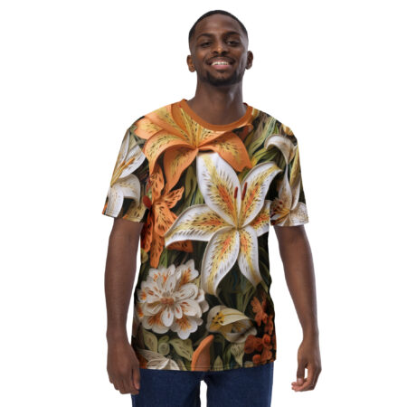 Bold Lily Uni-Sex All Over Print T-Shirt – high-quality graphic streetwear t-shirt