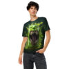Comfortable Monster Can Energy Drink All Over Print T-Shirt – breathable cotton all-over design
