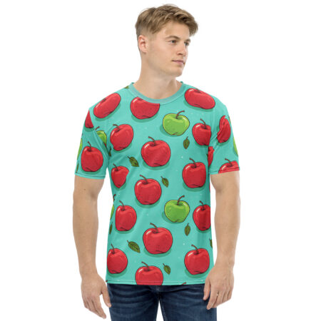 Vibrant Apple Summer Uni-Sex T-Shirt #4 – eye-catching full print casual top