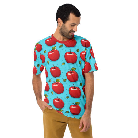 Vibrant Apple Summer Uni-Sex T-Shirt #1 – eye-catching full print casual top
