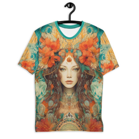 Stylish Boho Wall Art Uni-Sex All Over Print T-Shirt – durable everyday unisex apparel