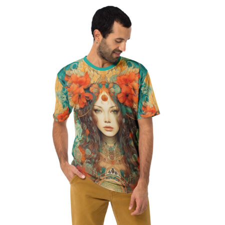 Stylish Boho Wall Art Uni-Sex All Over Print T-Shirt – durable everyday unisex apparel