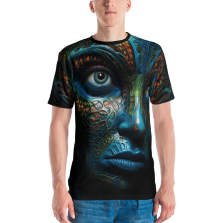 Stylish Colorful Face Uni-Sex T-Shirt – durable everyday unisex apparel