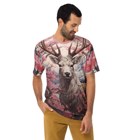 Vibrant Japanese Neo-Traditional Wildlife – eye-catching full print casual top