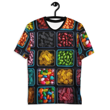 Comfortable Lolly V1 All Over Print Uni-Sex T-Shirt – breathable cotton all-over design
