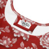 Stylish Red Flower Skater Dress - Floral Pattern – soft and breezy skater dress