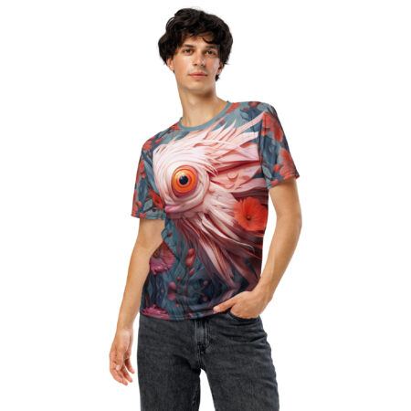 Comfortable Special Fish All Over Print Uni-Sex T-Shirt – breathable cotton all-over design