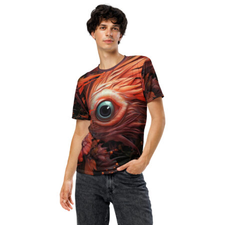 Comfortable Tranquil Eye All Over Print Uni-Sex T-Shirt – breathable cotton all-over design
