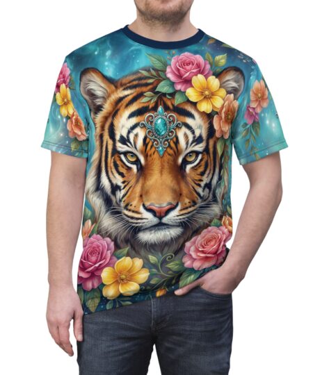 Floral Tiger All-Over Print Tee
