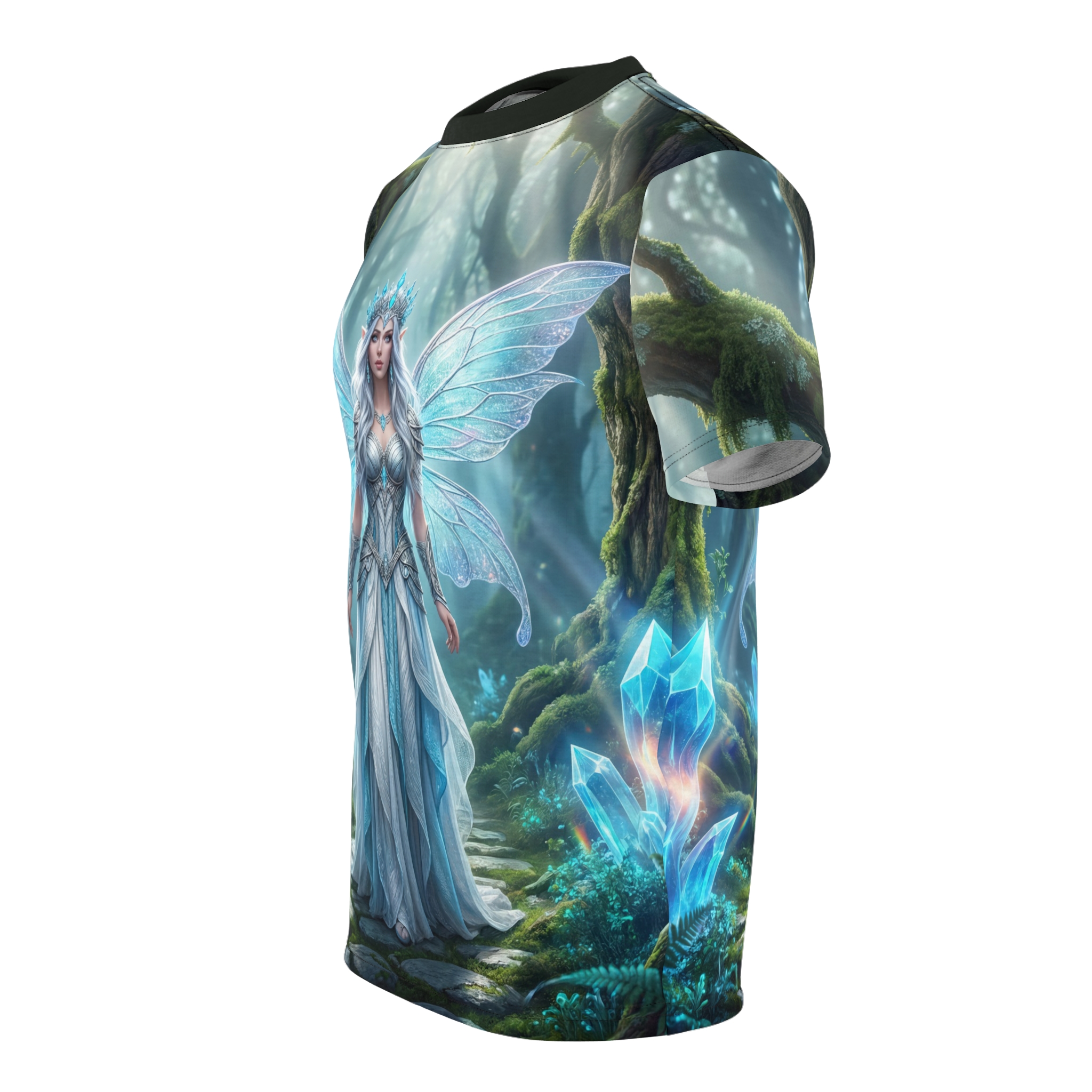 Fairy Queen All-Over Print Tee — Enchanted Forest Fantasy T-Shirt - Image 4