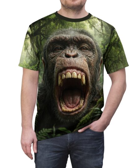 Roaring Jungle Chimp T-Shirt