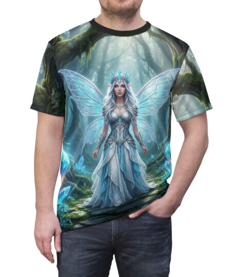 Fairy Queen All-Over Print Tee — Enchanted Forest Fantasy T-Shirt