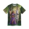Bold Fairy and Unicorn T-Shirt — Enchanted Forest Fantasy Tee – high-quality graphic streetwear t-shirt