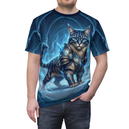 Armored Frost Cat All-Over Print Tee