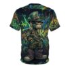 Vibrant graffiti art coats every inch of this garment in a 360-degree graphic, depicting a street-smart monkey in a hat, gold belt, and sneakers.