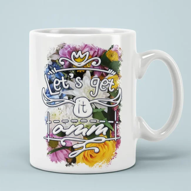 Lets Get It Omm Coffee Mug
